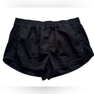 RBX Active Black Women's Running Shorts Lined with Elastic Waist Size‎ XL